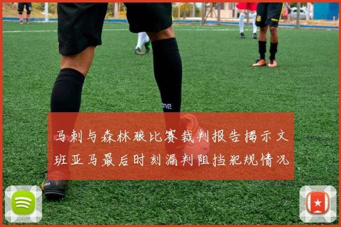 马刺与森林狼比赛裁判报告揭示文班亚马最后时刻漏判阻挡犯规情况